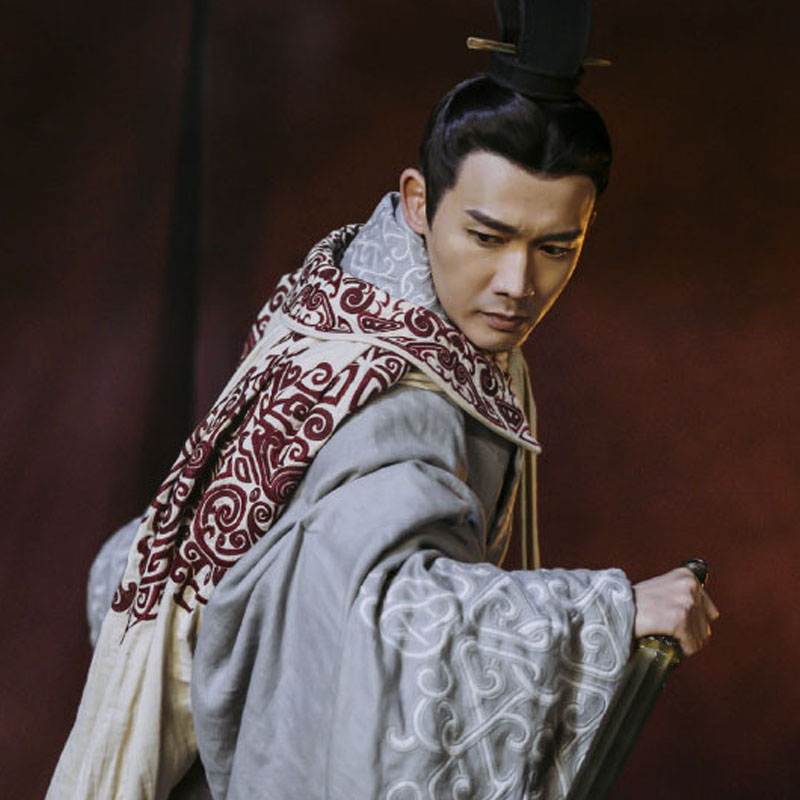 皓镧传影视剧同款古装吕不韦秦朝古装男装中国风古代汉服演出服
