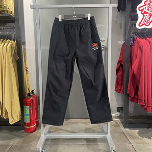 李宁运动宽松长裤男2025冬季反伍系列宽松直筒加绒休闲裤AYKV687