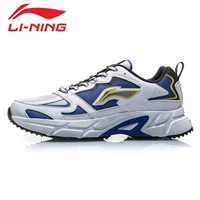 Li Ning кроссовки, мужская обувь, повышающая обувь, повседневная спортивная обувь, мужские кроссовки на толстой подошве, ретро-обувь для папы ARLQ001