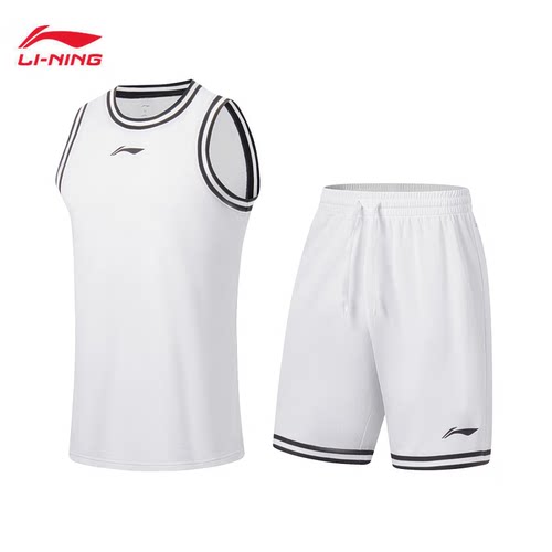 套装篮球裤李宁篮球裤运动服吸汗