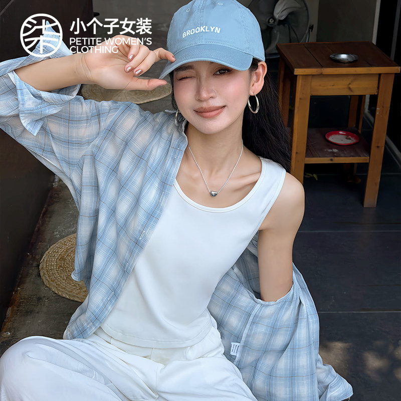 柒量一裁小个子女上衣衬衫图片