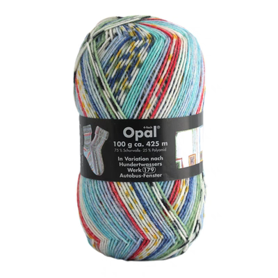 Opal 进口袜纱织袜子毛线编织线自制diy手工花线花色羊毛中粗段染