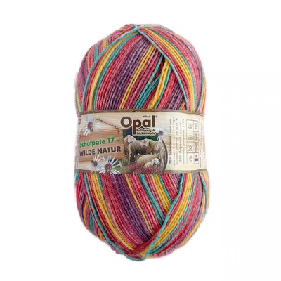 opal进口毛线野生自然羊毛线手编花线袜子线编织毛衣提花袜纱毛线