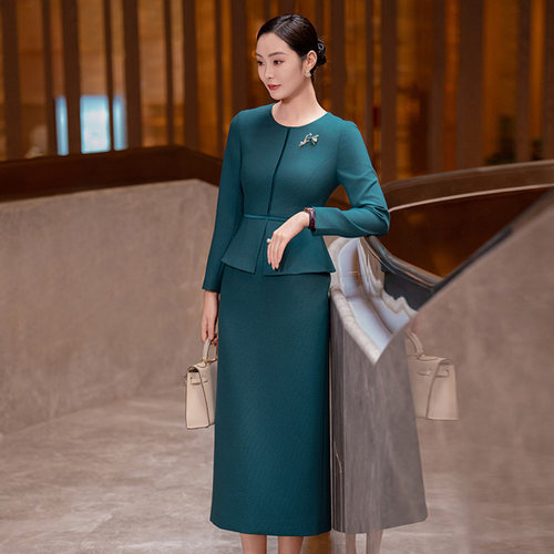 高级感小香风连衣裙女气质名媛