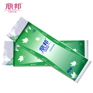 10卷家庭用纸 丽邦1300克卫生纸卷纸无芯四层厕纸 促销 热卖