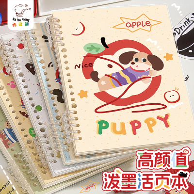 高颜值可爱女生活页本