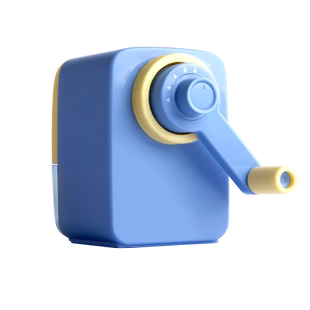 得力卷笔刀手摇转笔刀小学生专用削笔刀自动进铅儿童铅笔削笔器小型便携铅笔刀卡通彩铅旋钻刨笔机