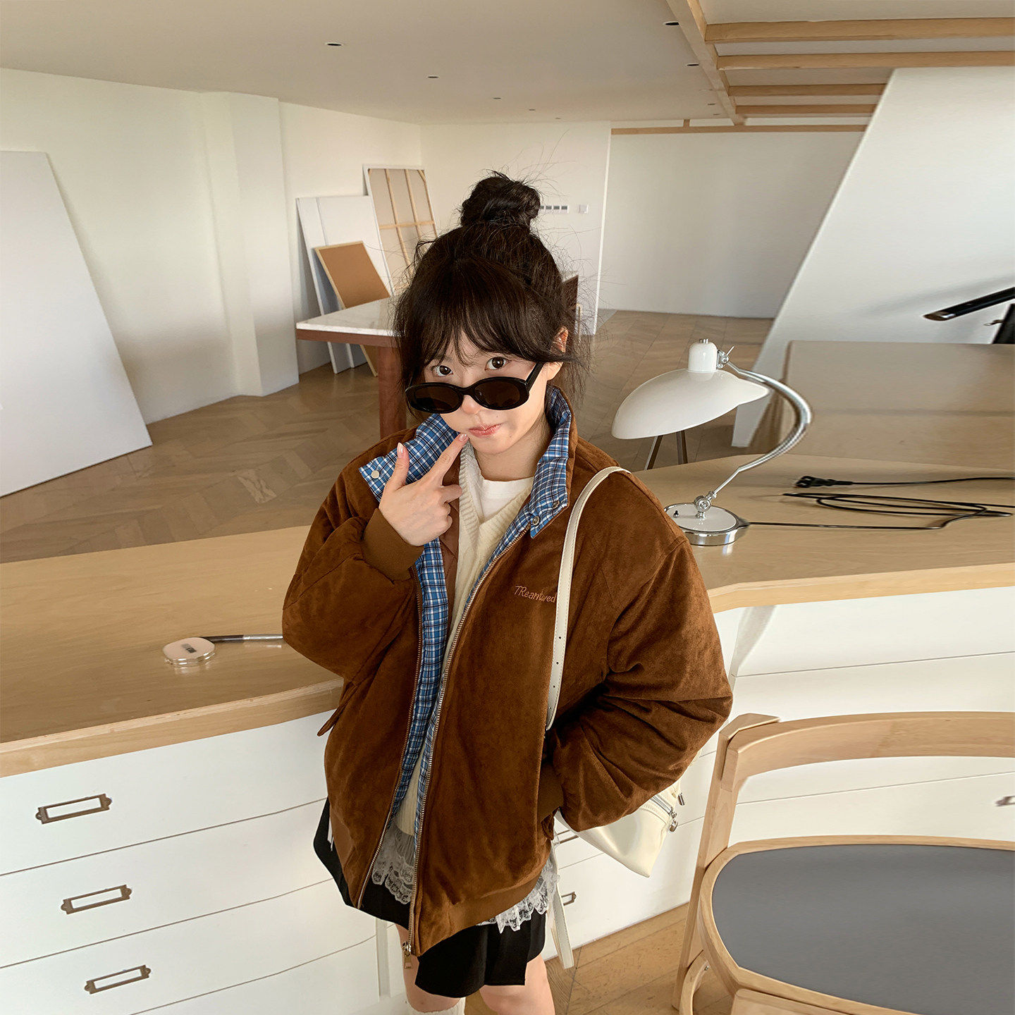 2026新款冬季加厚短款棉服女