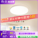 雷士照明小白灯全光谱护眼吸顶灯客厅卧室灯阳台灯2025新款 全屋灯