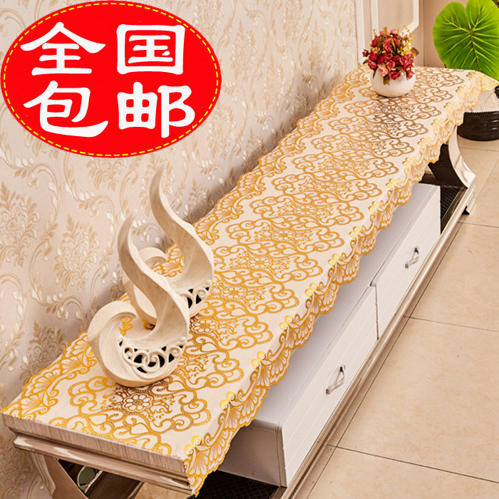 European style PVC TV cabinet tablecloth rectangle Disposable waterproof Pastoral Wallpaper Coffee table mat Shoe cabinet Bedside cover clothin the Home Fabric , Table cloth , Wallpaper  category - from Buy2taobao.com to provide professional Taobao agent buy service