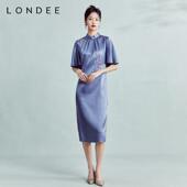 Londee 龙笛优雅国风新中式 女士礼服高级感连衣裙气质旗袍3T21291