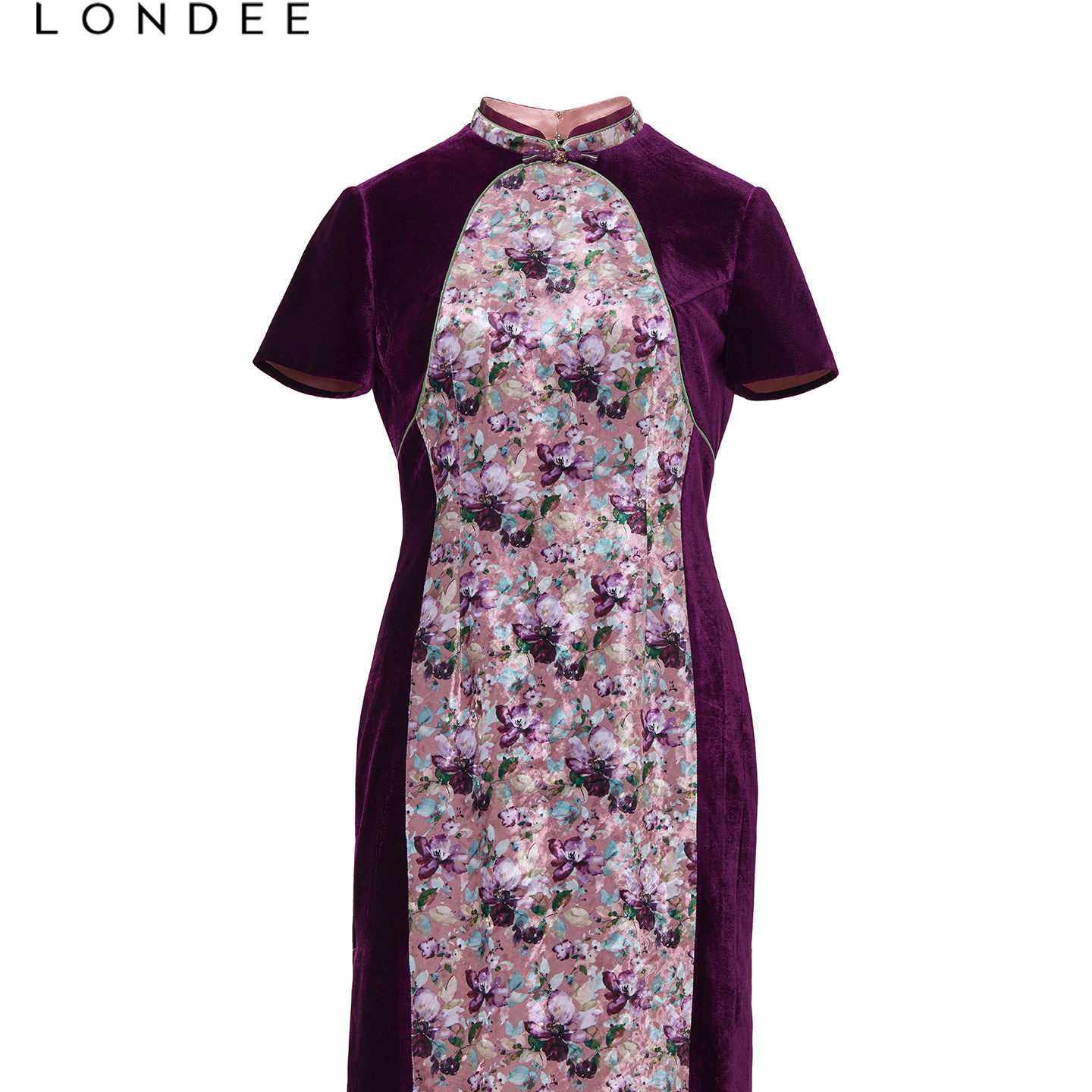 Londee/龙笛【孤品】新中式高级红色旗袍敬酒服女0PS191A