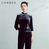 Londee 女士礼服上衣3T22297 龙笛优雅国风新中式