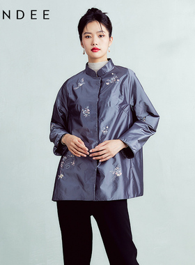 Londee/龙笛新中式国风复古铺棉上衣保暖外套3T25194