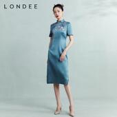 高端修身 国风优雅连衣裙日常款 改良旗袍3T21295 龙笛新中式 Londee