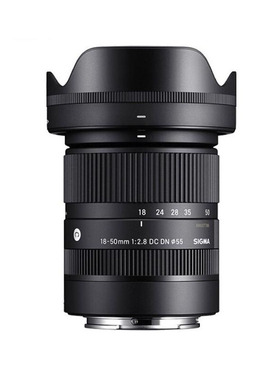 适马18-50mm F2.8 DC DN半画幅微单相机广角变焦镜头XF/E/RF卡口