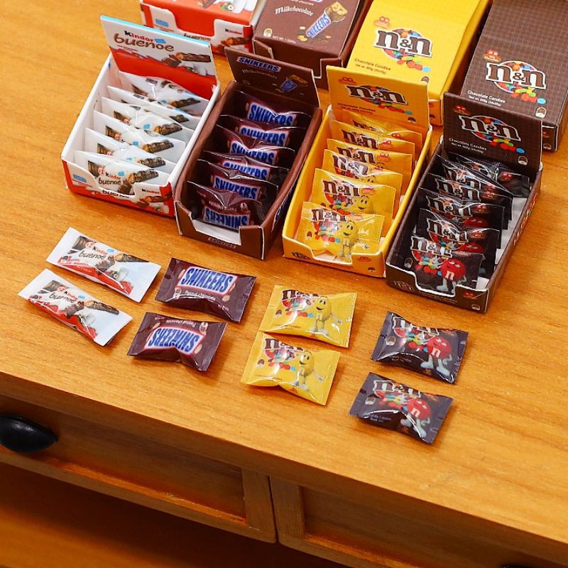 微缩食玩仿真迷你玩具娃娃屋盒装巧克力超市便利店过家家模型摆件,玩具/童车/益智/积木/模型,家居/生活场景,淘宝优惠券,粉丝福利购,淘宝优惠卷