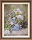 饰画 纯进口原版 玄关花卉名著装 法式 雷诺阿春之花束 花卉名著美式