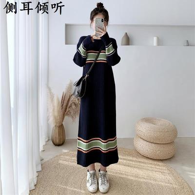 大码女装胖m203秋冬新款针织