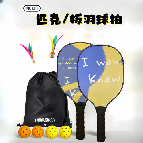 pickleball匹克球球拍初学者实木户外锻炼休闲男女练习训练拍