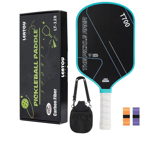 碳纤维T700匹克球拍布纹粗磨砂比赛收纳袋盒装pickleball paddle