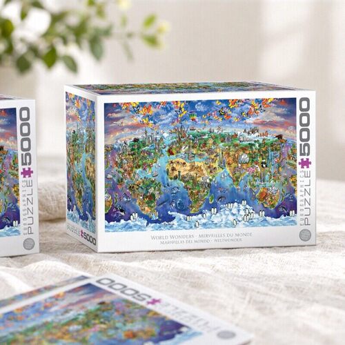 Eurographics世界奇迹大幅拼图