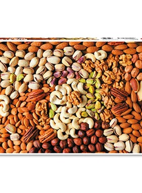 正品包邮 奥地利Piatnik进口成人益智拼图减压5535坚果美食1000片