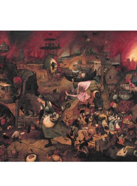 正品意大利Ricordi进口益智名画拼图 疯狂的梅格1000片老勃鲁盖尔