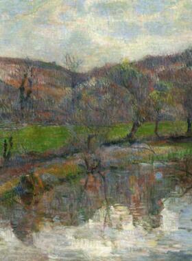 包邮 法国Grafika进口益智名画拼图32862布列塔尼景观1000片高更