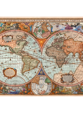 新品施密特Schmidt德国进口成人益智拼图58328古代世界版图3000片