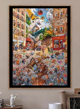 现货 HEYE德国进口益智拼图29577 现代启示录 末日预言2000片三角