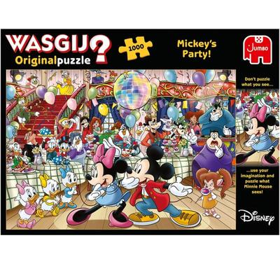 Jumbo卡通悬疑拼图迪士尼派对
