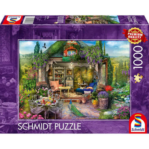新品包邮Schmidt德国进口成人益智拼图59794葡萄园里的幸福1000片