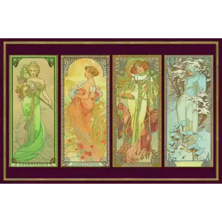 现货奥地利piatnik金箔夏之益智