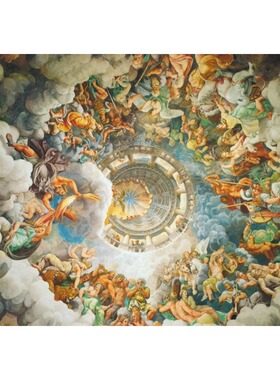 正品现货 意大利Ricordi进口益智名画壁画拼图1000片奥林匹斯众神