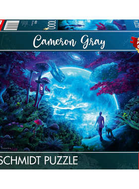 新品包邮施密特Schmidt德国进口成人益智拼图58525天空幻想1000片