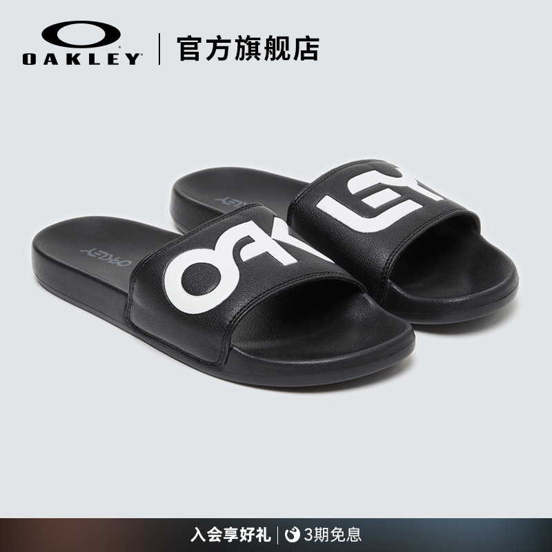 Oakley欧克利2025年新款简约休闲一字拖鞋男女款FOF100424