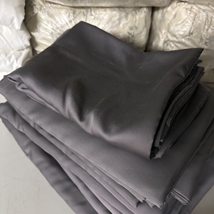 不计成本清仓~出口美国订单剩余很少，100纯棉80支贡缎被套