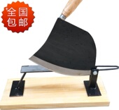 全国 铡刀中药刀食品铡刀药材切片刀 手工切药刀 包邮 全钢药刀