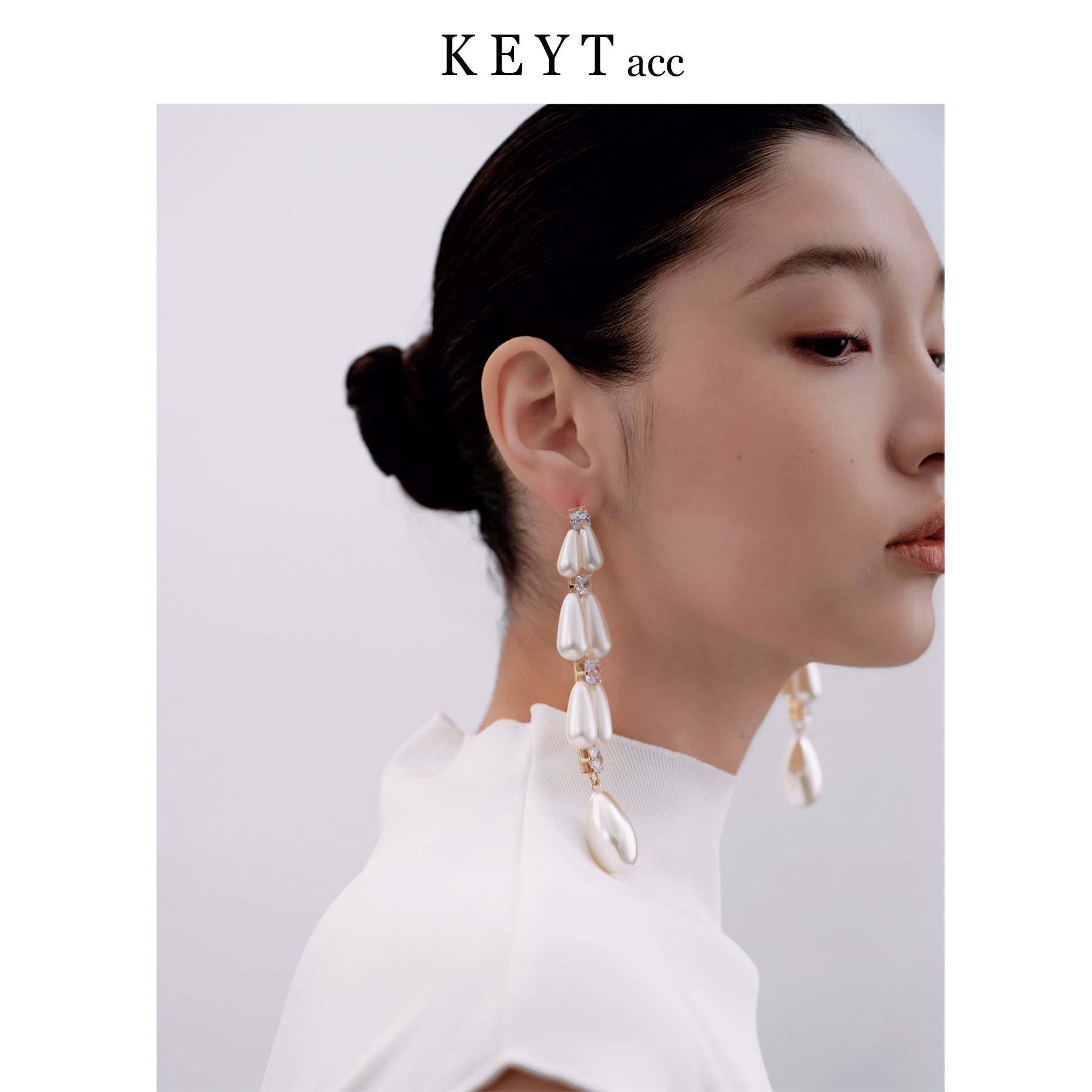 KEYT手工编织简约长款耳环