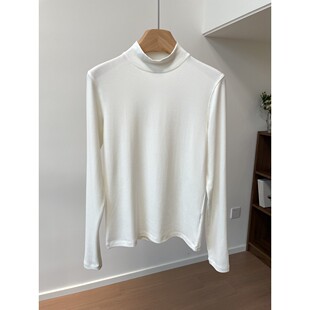 T恤 领子特别好搭含羊绒简约半高领打底衫 一万个推荐 老客必入T