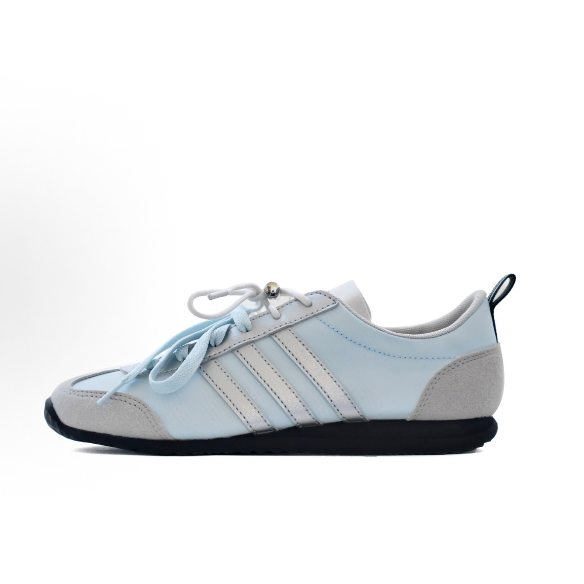 【定制球鞋】adidas VS JOG 2.0 复古芭蕾防滑耐磨低帮生活休闲鞋