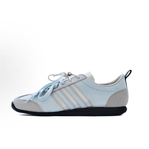 【定制球鞋】adidas VS JOG 2.0 复古芭蕾防滑耐磨低帮生活休闲鞋