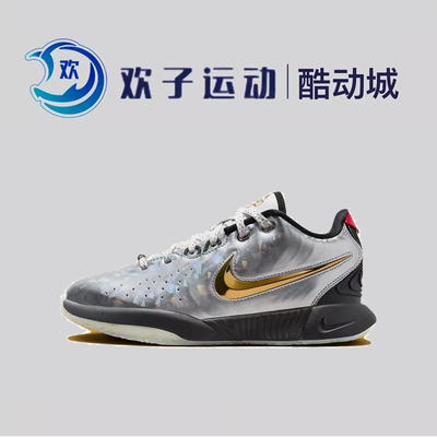 耐克NIKE男女大童LEBRON XXI SE詹姆斯运动训练篮球鞋 FJ1530-001