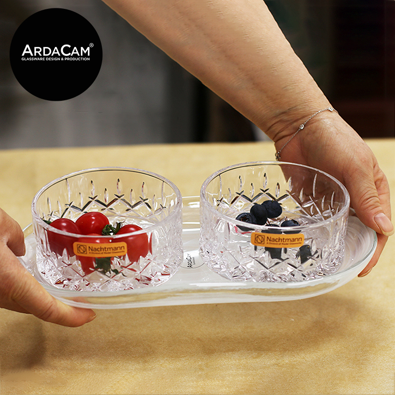 NACHTMANN德国进口无铅玻璃果盘