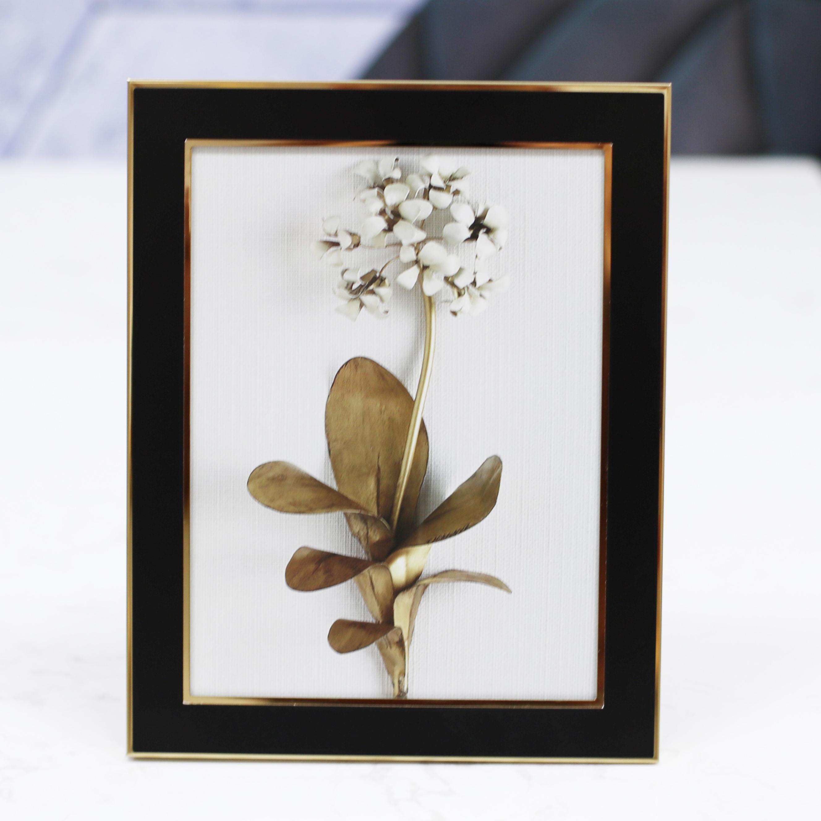 相框挂墙高级感8寸摆台金属轻奢