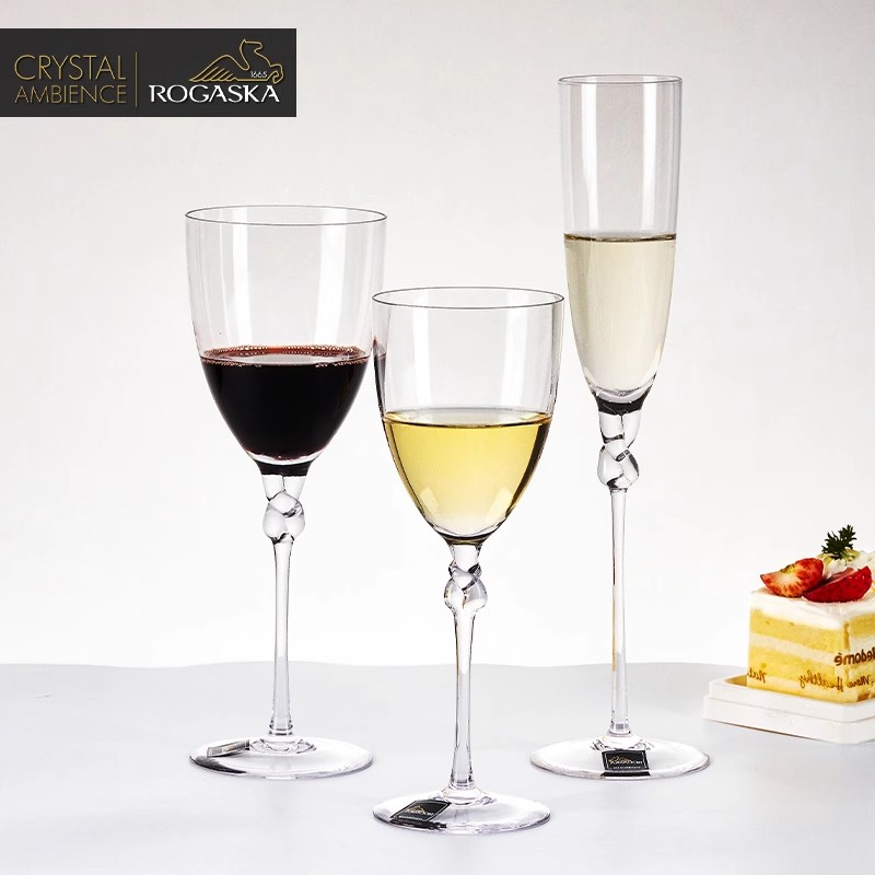 ROGASKA欧式水晶红酒杯香槟杯
