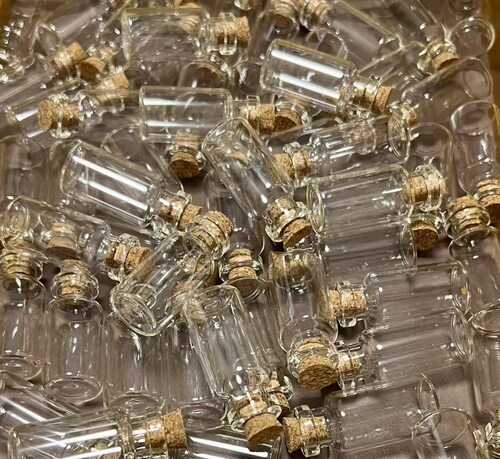 许愿瓶透明玻璃瓶迷你小瓶子木塞空瓶小号透明diy礼品瓶子3ml