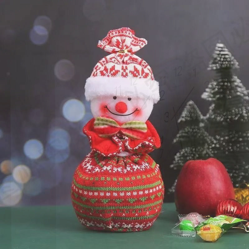 圣诞节苹果袋手提礼盒