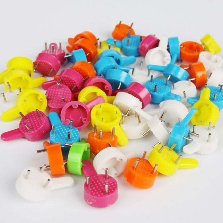 无痕钉塑料挂钩挂画钉白板彩色可选入墙浅钉头细可移除不伤墙热销